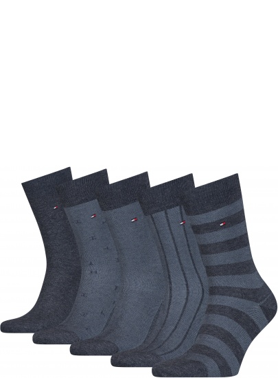 Skarpetki Męskie TOMMY HILFIGER 701210549 003 Th Men Sock 5P Giftbox