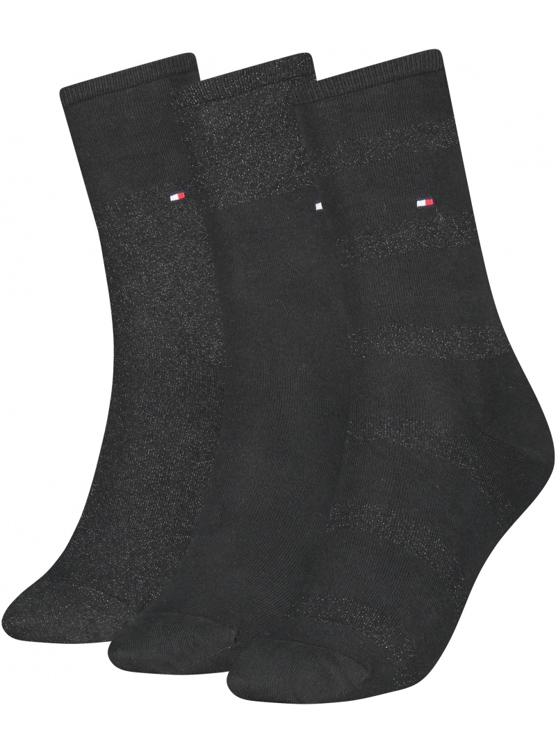 Skarpetki Damskie TOMMY HILFIGER 701210532 001 Th Women Sock 3P Sparkle