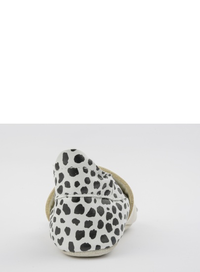 Skórzane Kapcie BOBUX Soft Sole 1000-110-46 Dalmatian Vanilla