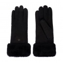 Skórzane Rękawiczki EMU AUSTRALIA Apollo Bay Gloves W9405 Black