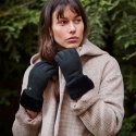 Skórzane Rękawiczki EMU AUSTRALIA Apollo Bay Gloves W9405 Black