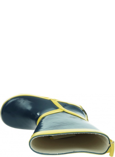 Granatowe Kalosze PLAYSHOES Basic Rubber Boots 184399
