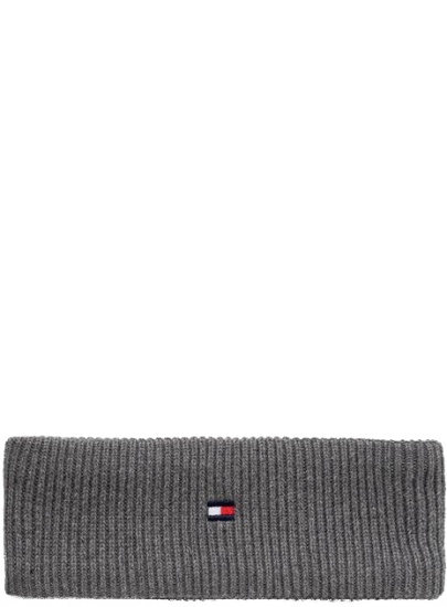 Zimowa Opaska TOMMY HILFIGER Small Flag Knit AU0AU01210 P01