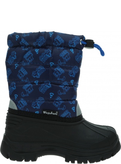 Granatowe Śniegowce PLAYSHOES 193014