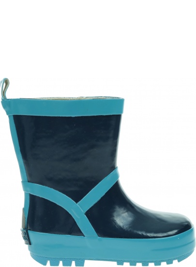 Niebieskie Kalosze PLAYSHOES Basic Rubber Boots 184399 Blue