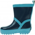 Niebieskie Kalosze PLAYSHOES Basic Rubber Boots 184399 Blue
