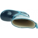 Niebieskie Kalosze PLAYSHOES Basic Rubber Boots 184399 Blue