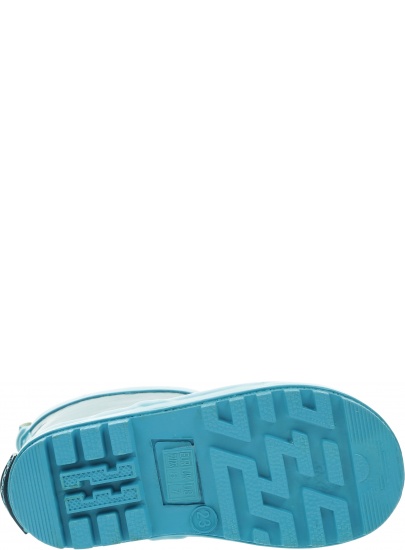 Niebieskie Kalosze PLAYSHOES Basic Rubber Boots 184399 Blue