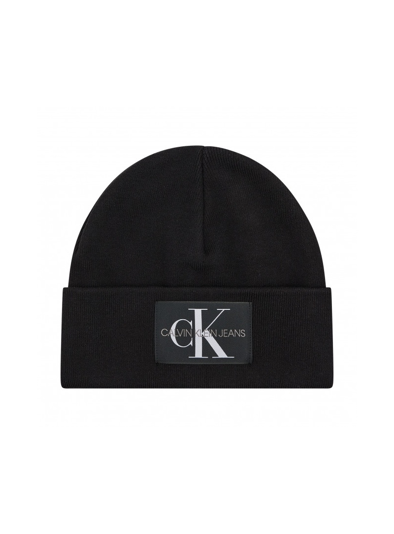 Czarna Czapka Zimowa CALVIN KLEIN JEANS Beanie K50K507052 BDS