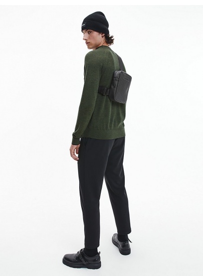 Czarna Reporterka Męska CALVIN KLEIN Winter Proof K50K508075 01F