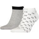 Socks CALVIN KLEIN 701218715 004 CK Men Sneaker 2P All Over Logo 1