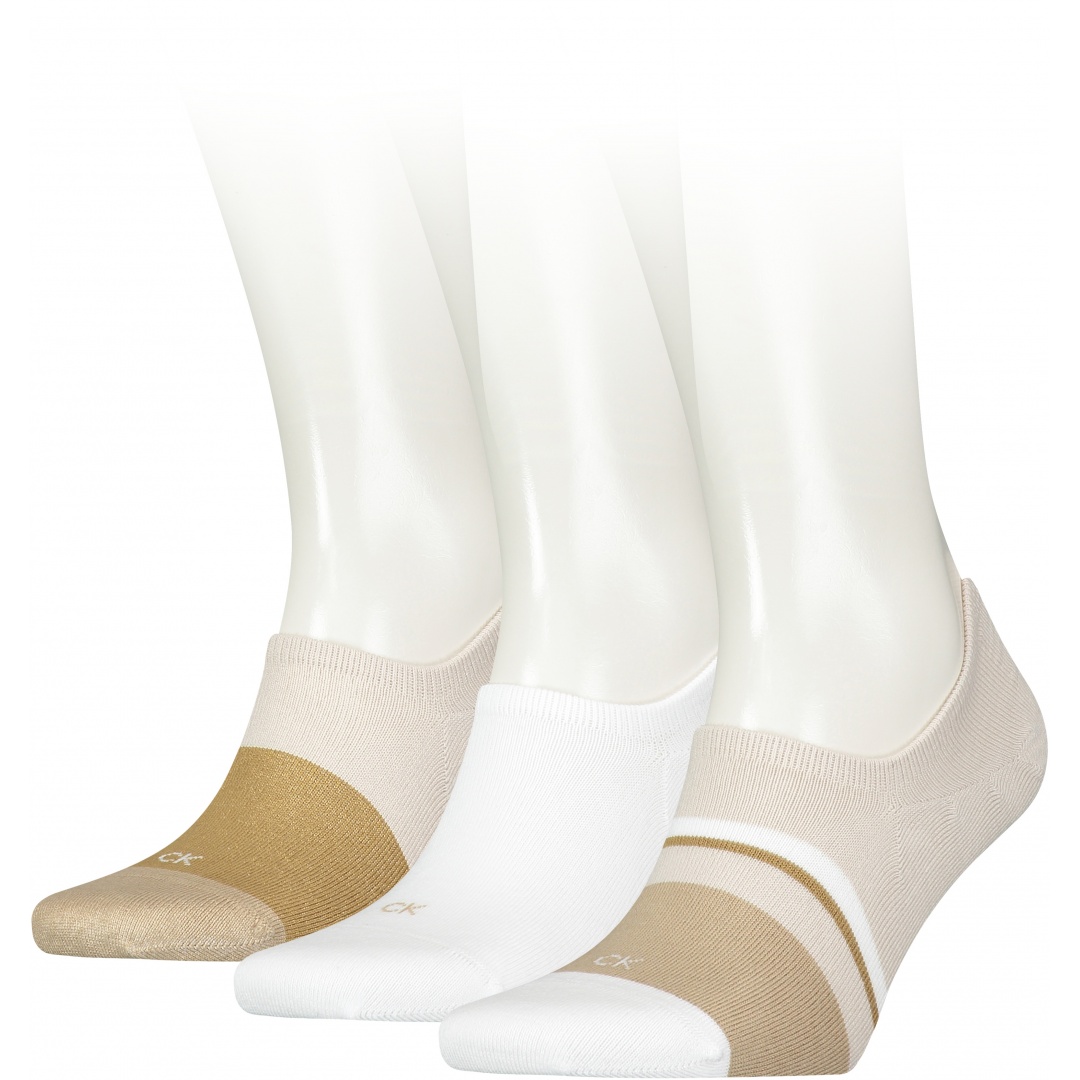 Skarpetki Męskie CALVIN KLEIN 701218904 002 CK Men Footie High Cut 3P