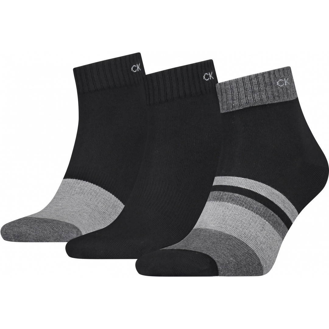 Skarpetki Męskie CALVIN KLEIN 701218906 001 CK Men Quarter 3P Sustainable