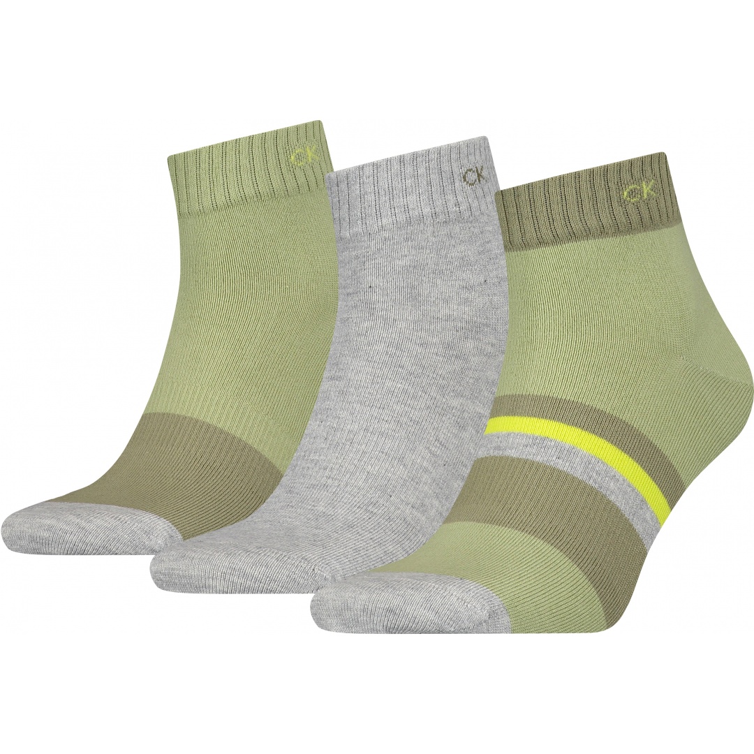 Skarpetki Męskie CALVIN KLEIN 701218906 003 CK Men Quarter 3P Sustainable