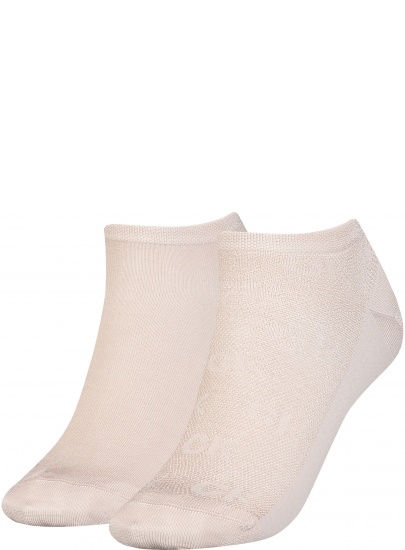 Skarpetki Damskie CALVIN KLEIN 701218917 003 CK Women Sneaker 2P Monogram