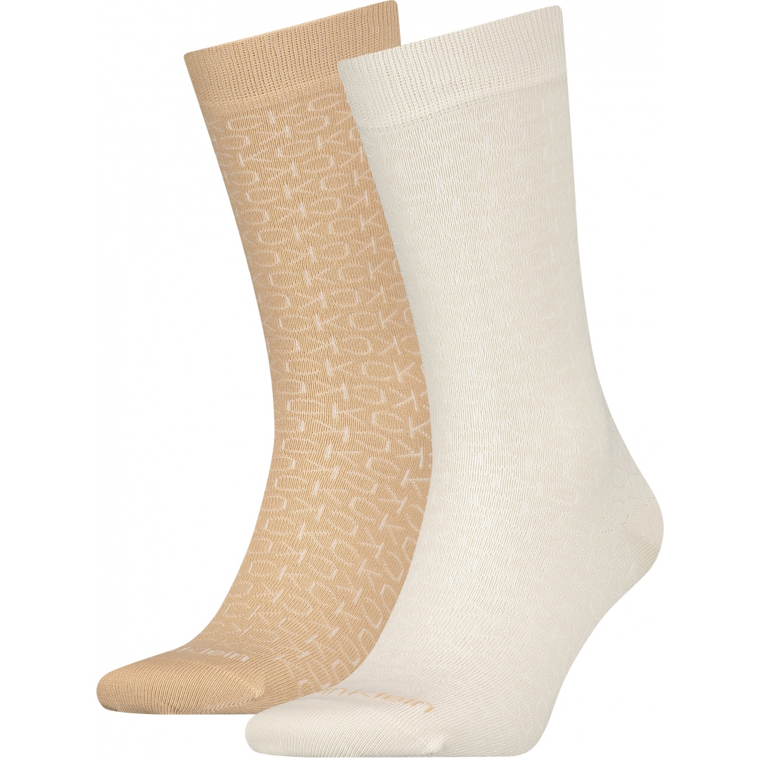 Skarpetki Męskie CALVIN KLEIN 701218951 002 CK Men Sock 2P Mirrored CK Logo