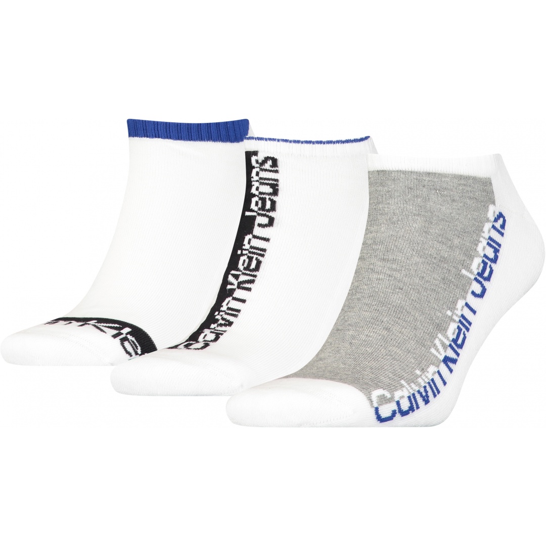 Skarpetki Męskie CALVIN KLEIN 701218736 002 CKJ Men Sneaker 3P ATHleisure