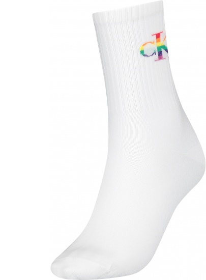 Skarpetki Damskie CALVIN KLEIN 701218922 001 CKJ Women Sock 1P Pride