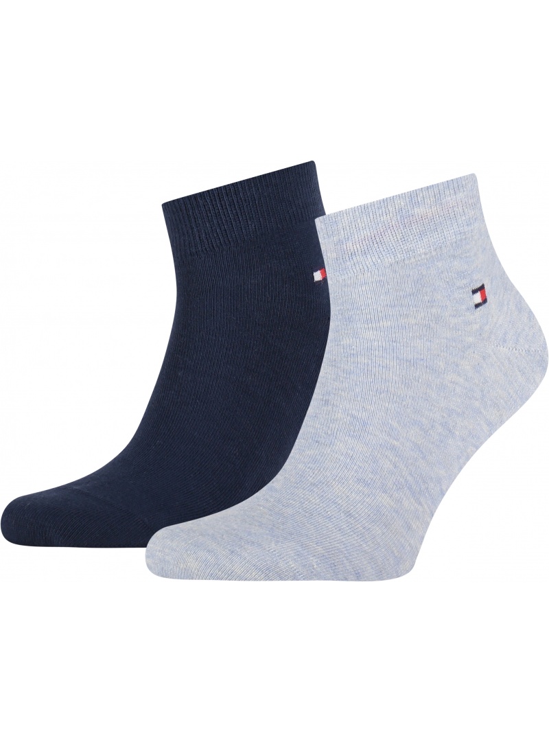 Socks TOMMY HILFIGER 342025001 037 TH Men Quarter 2P