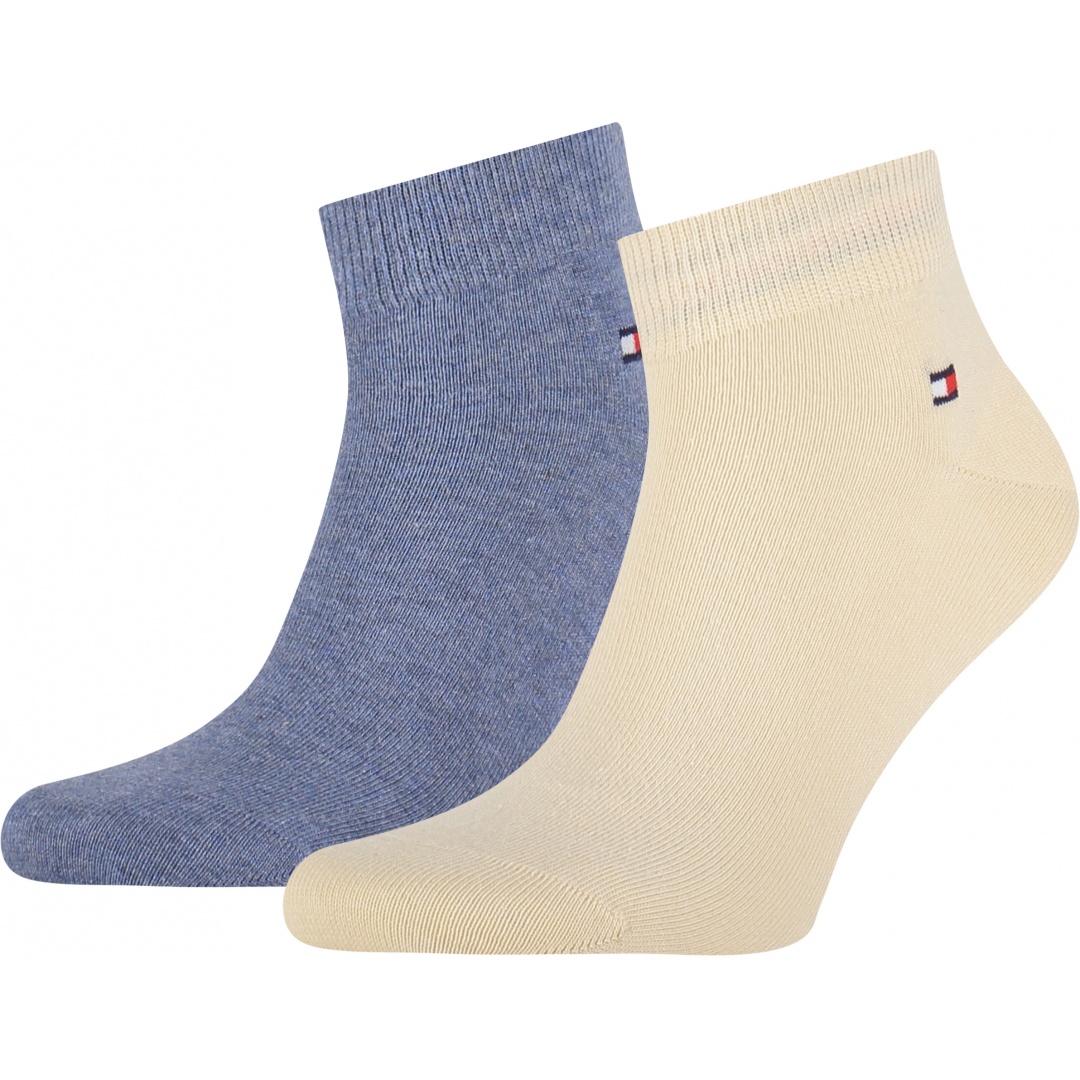 Skarpetki Męskie TOMMY HILFIGER 342025001 039 TH Men Quarter 2P