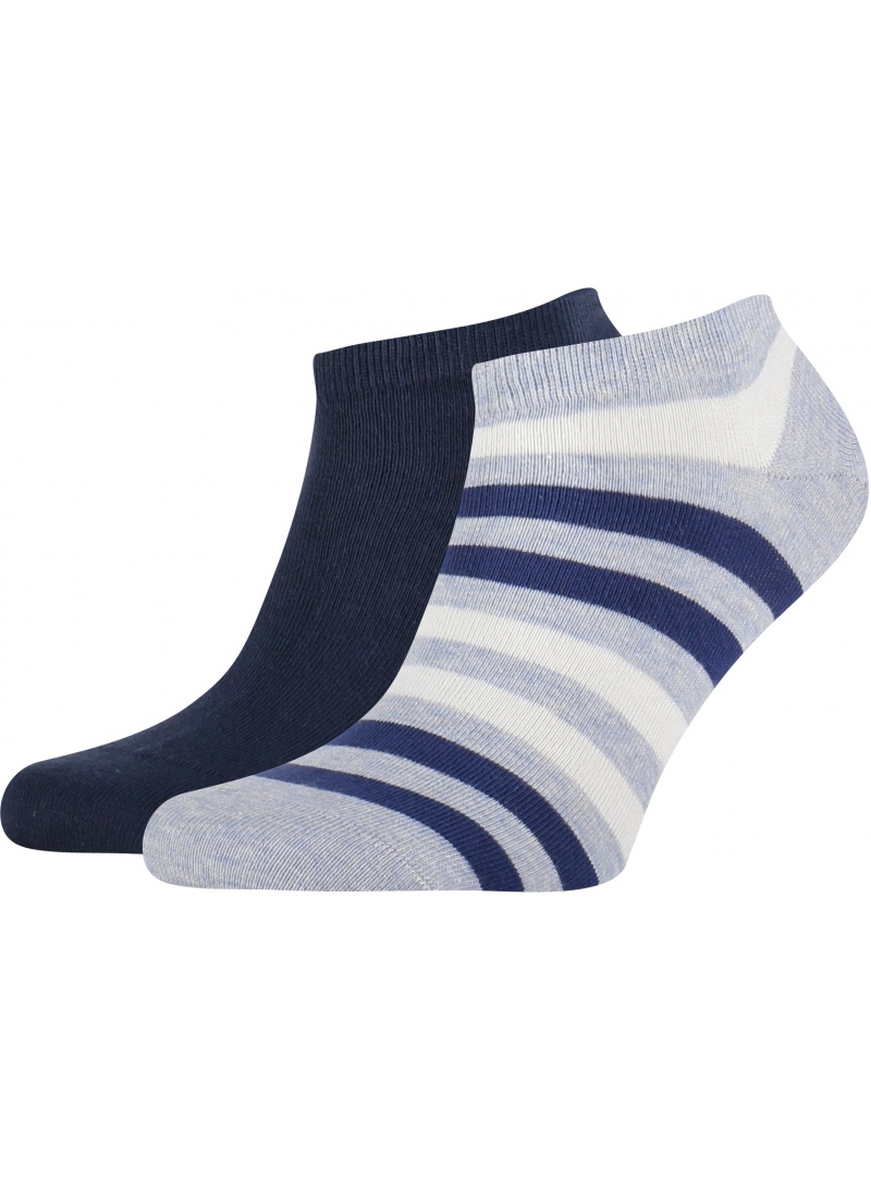 Socks TOMMY HILFIGER 382000001 022 TH Men Duo Stripe Sneaker 2P