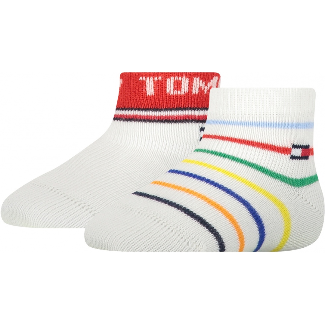 Skarpetki Niemowlęce TOMMY HILFIGER 701218359 001 TH Baby Sock 2P