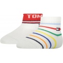 Socks TOMMY HILFIGER 701218359 001 TH Baby Sock 2P Multicolor Stripe 1