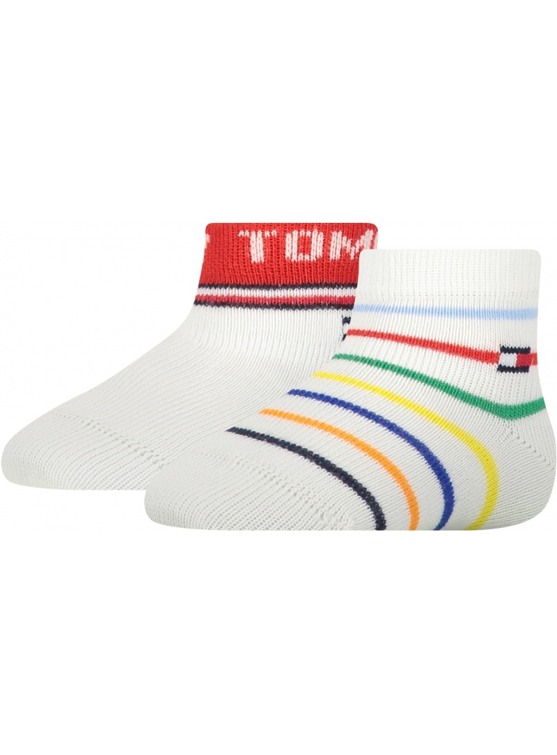 Socks TOMMY HILFIGER 701218359 001 TH Baby Sock 2P Multicolor Stripe