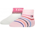 Skarpetki Niemowlęce TOMMY HILFIGER 701218359 002 TH Baby Sock 2P