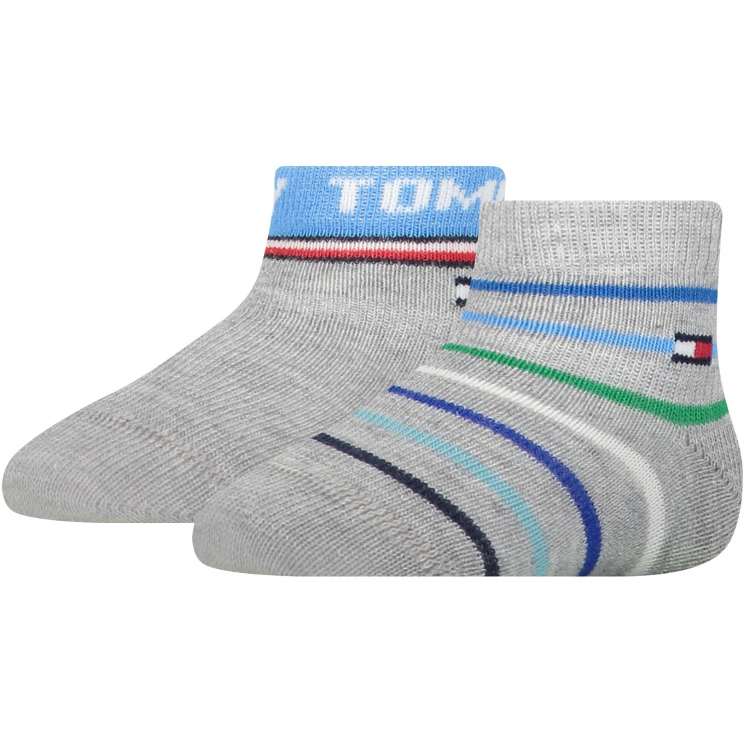 Skarpetki Niemowlęce TOMMY HILFIGER 701218359 003 TH Baby Sock 2P