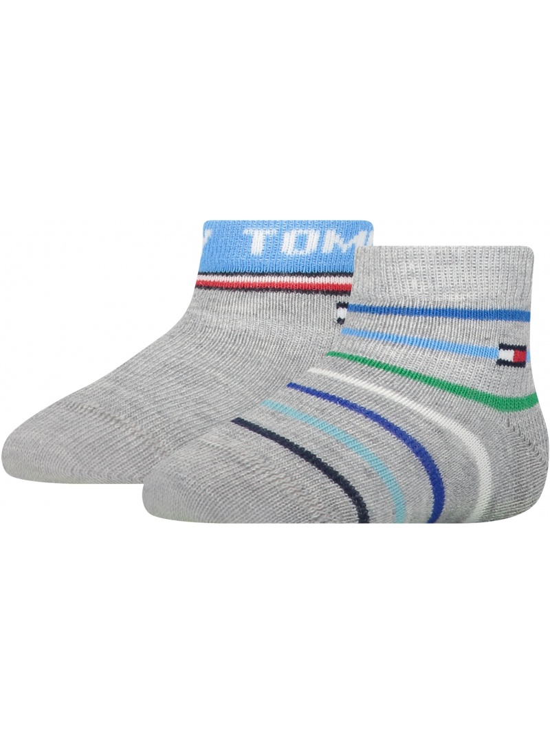 Socks TOMMY HILFIGER 701218359 003 TH Baby Sock 2P Multicolor Stripe