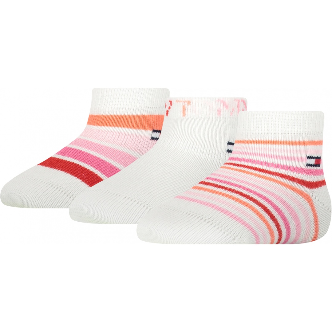 Skarpetki Niemowlęce TOMMY HILFIGER 701218362 002 TH Baby Sock 3P Giftbox
