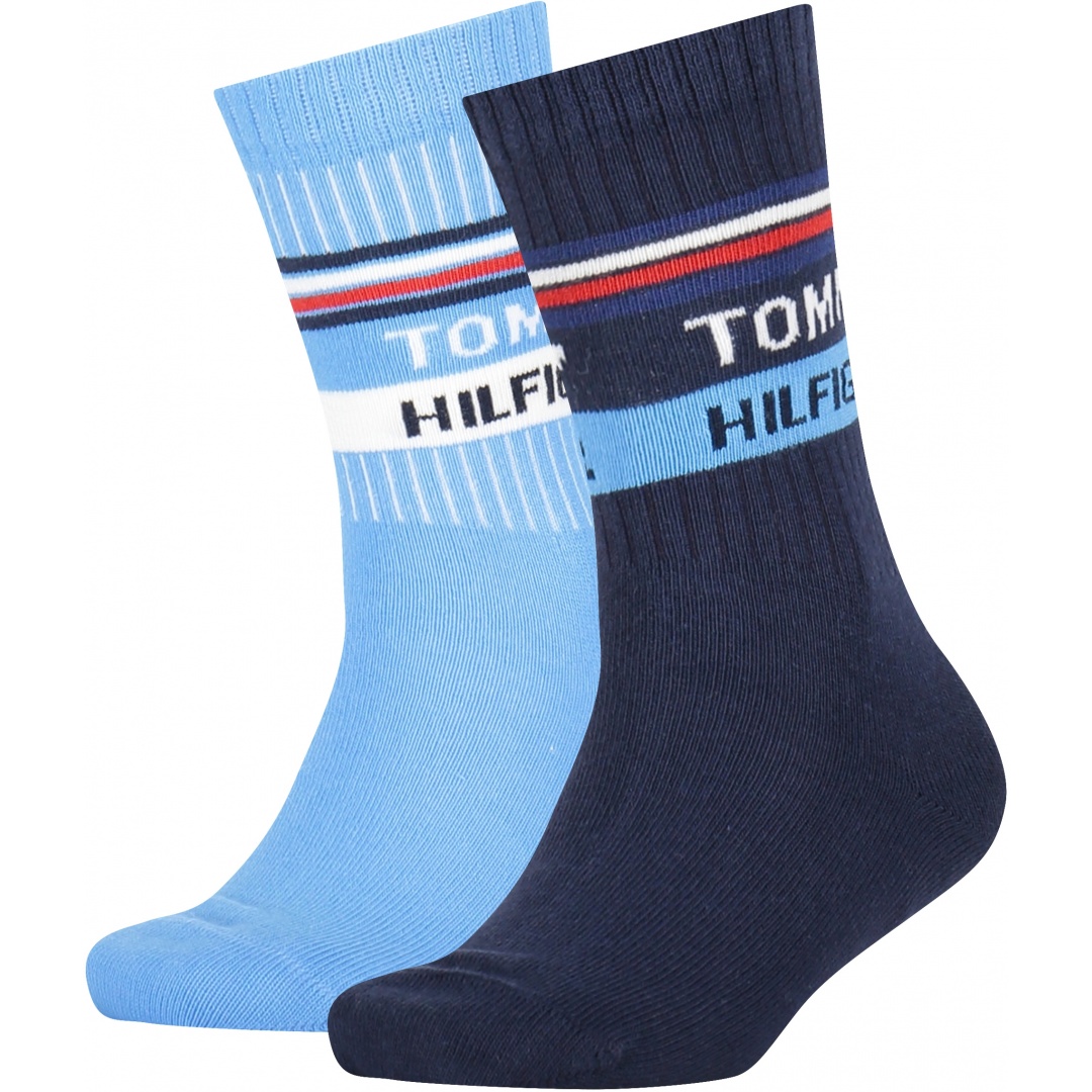 Skarpetki Dziecięce TOMMY HILFIGER 701218367 002 TH Kids Sock 2P Logo