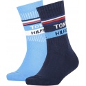 Socks TOMMY HILFIGER 701218367 002 TH Kids Sock 2P Logo Ribbon 1