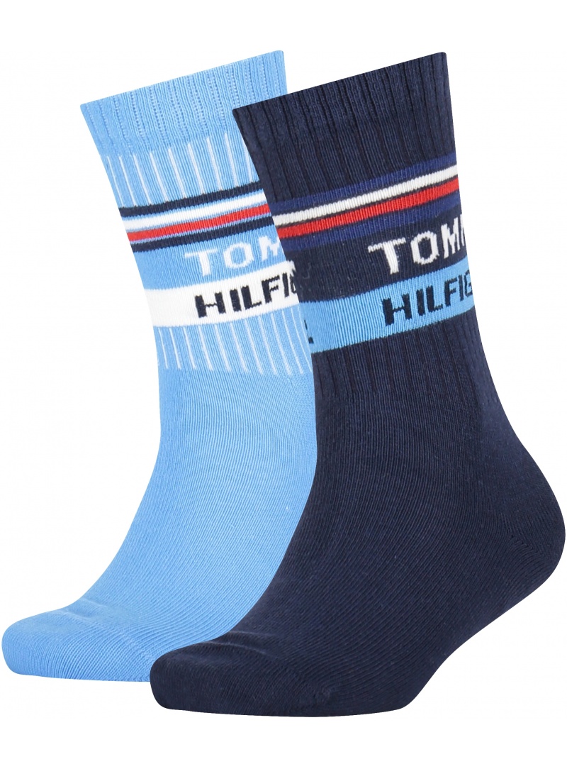 Socks TOMMY HILFIGER 701218367 002 TH Kids Sock 2P Logo Ribbon