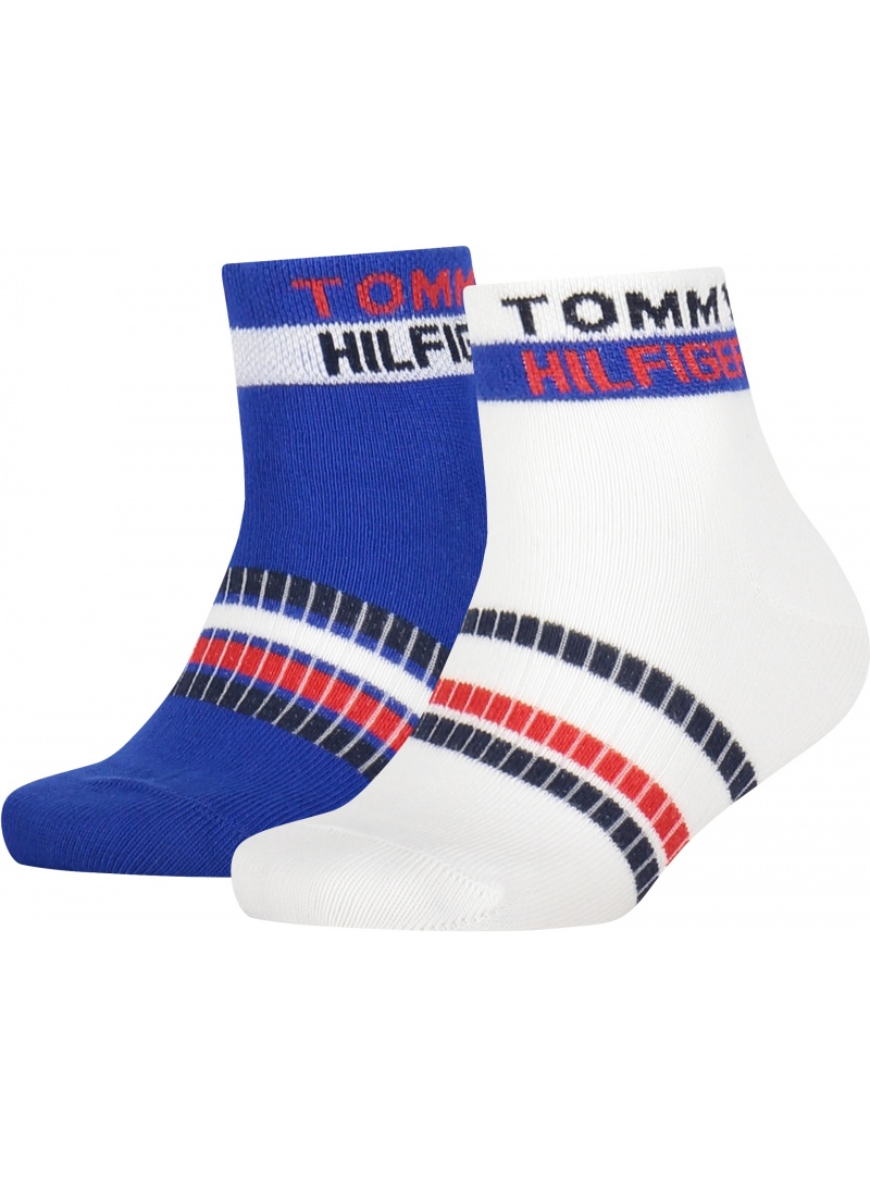 Skarpetki Dziecięce TOMMY HILFIGER 701218369 001 TH Kids Quarter 2P Logo