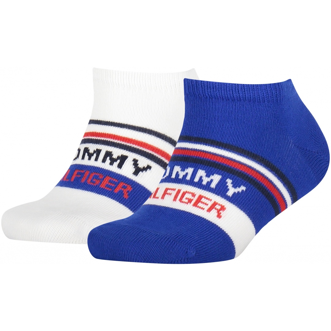 Skarpetki Dziecięce TOMMY HILFIGER 701218372 001 TH Kids Sneaker 2P Logo