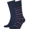 Socks TOMMY HILFIGER 701218382 002 TH Men Sock 2P Tommy Stripe 1