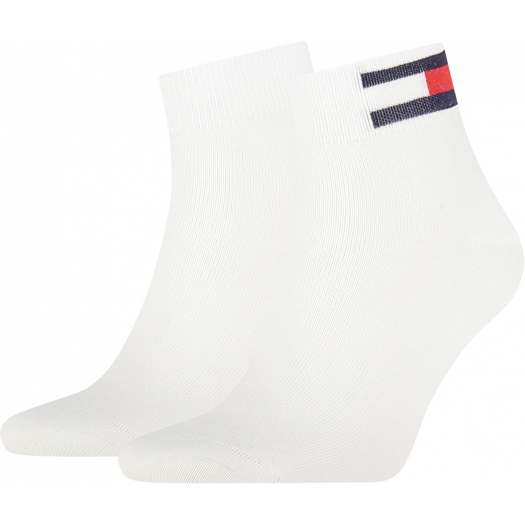 Skarpetki Męskie TOMMY HILFIGER 701218388 003 TH Men Quarter 2P Flag