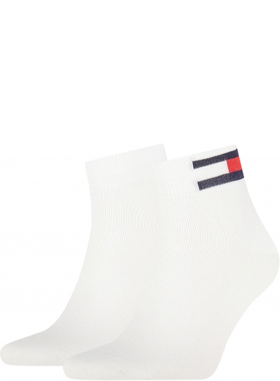 Skarpetki Męskie TOMMY HILFIGER 701218388 003 TH Men Quarter 2P Flag