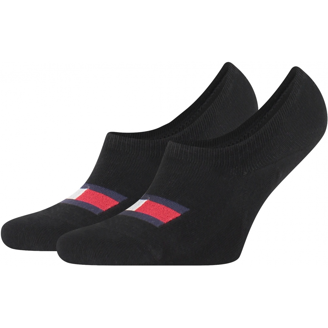 Skarpetki Uniseks TOMMY HILFIGER 701219137 001 TH Footie High Cut 2P Flag
