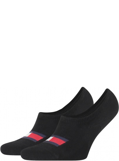 Skarpetki Uniseks TOMMY HILFIGER 701219137 001 TH Footie High Cut 2P Flag