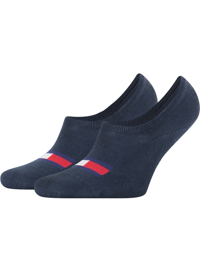 Skarpetki Uniseks TOMMY HILFIGER 701219137 002 TH Footie High Cut 2P Flag