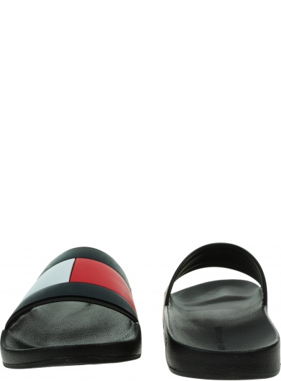 Klapki Męskie TOMMY HILFIGER Rubber Th Flag Pool FM0FM04263 BDS