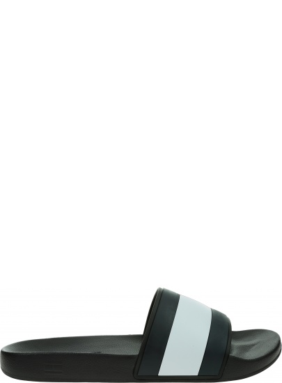 Klapki Męskie TOMMY HILFIGER Rubber Th Flag Pool FM0FM04263 BDS