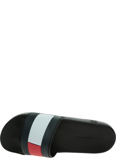 Klapki Męskie TOMMY HILFIGER Rubber Th Flag Pool FM0FM04263 BDS