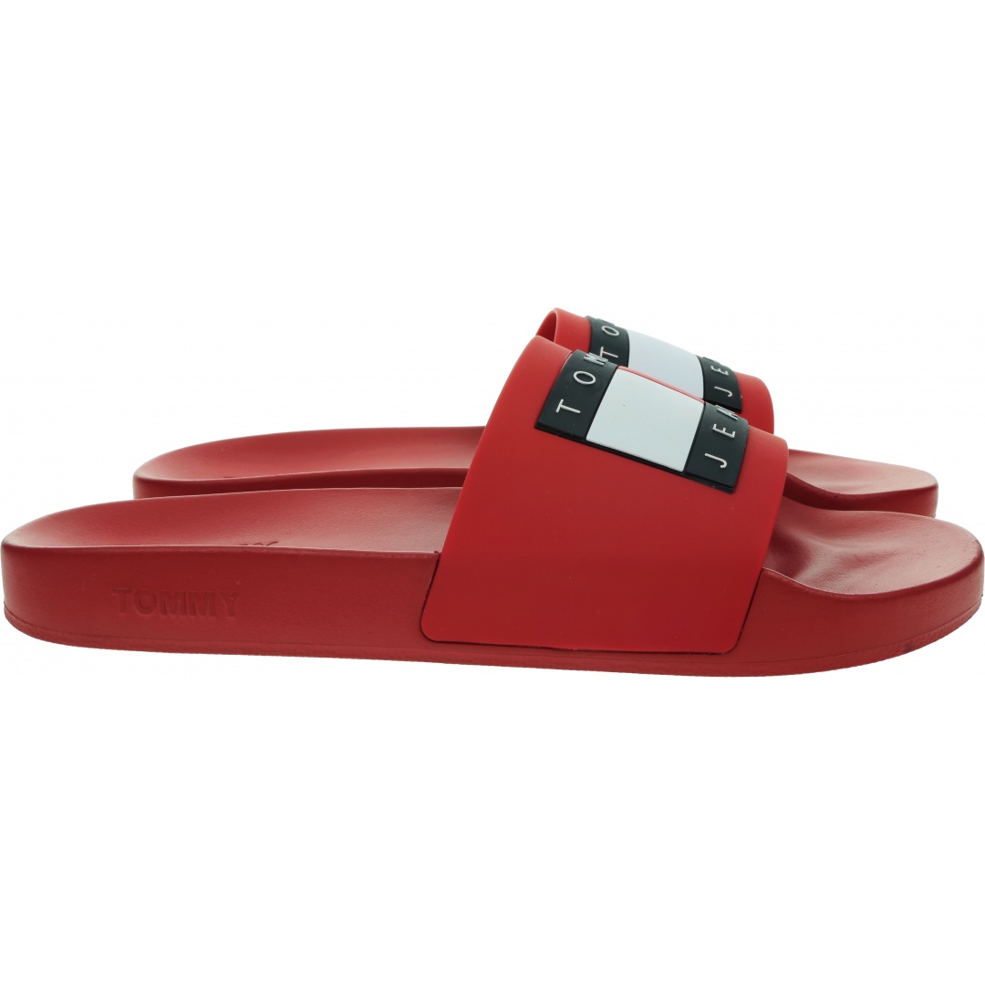 Klapki Męskie TOMMY JEANS Flag Pool Slide EM0EM01021 XNL