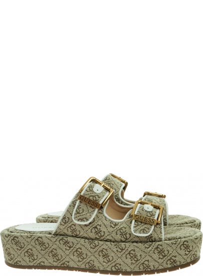 Logowane Klapki GUESS Ramon FL6R2NFAL03 BEIBR