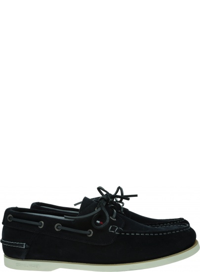 Mokasyny Męskie TOMMY HILFIGER Classic Suede Boatshoe FM0FM02736 DW5