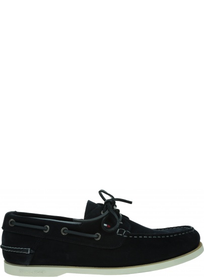 Mokasyny Męskie TOMMY HILFIGER Classic Suede Boatshoe FM0FM02736 DW5